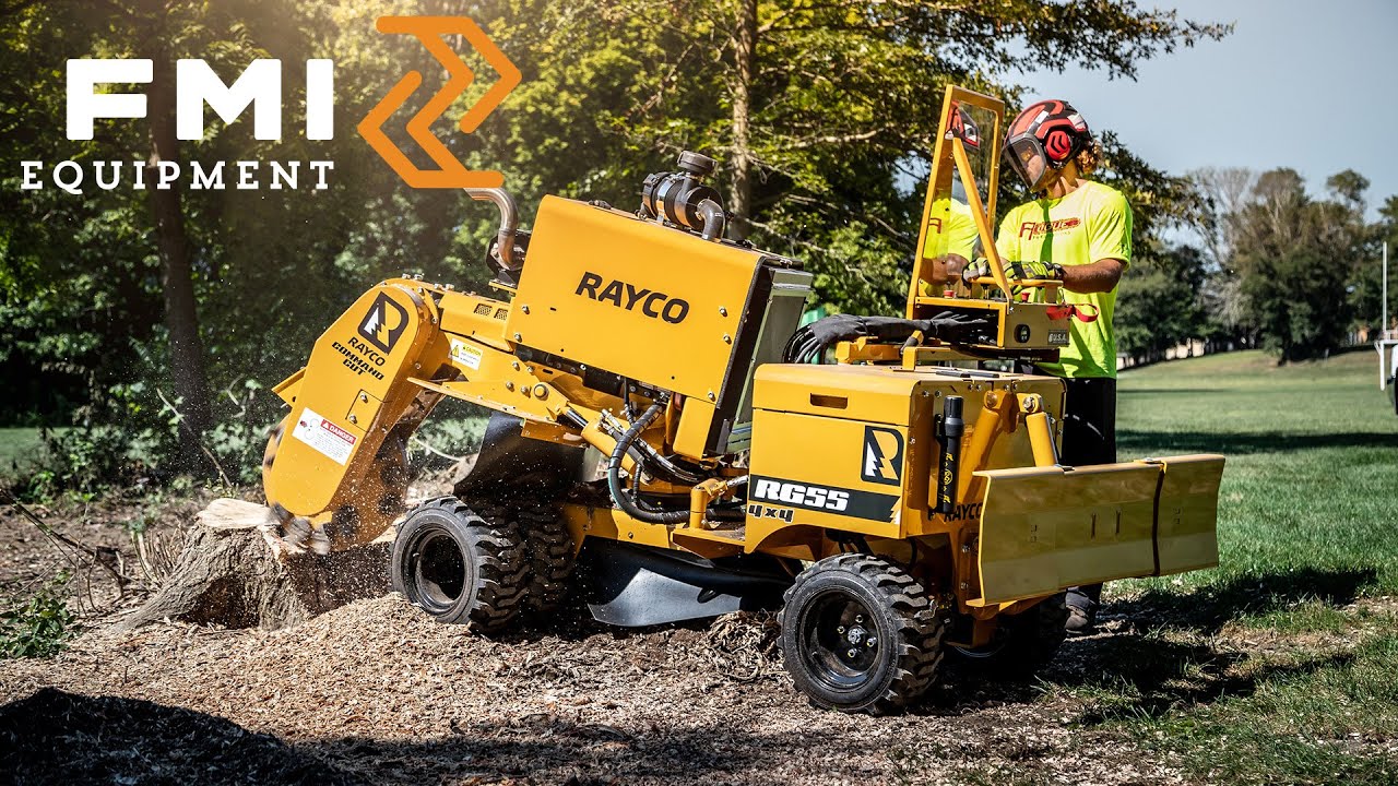 The RG55 Stump Cutter - FMI Equipment