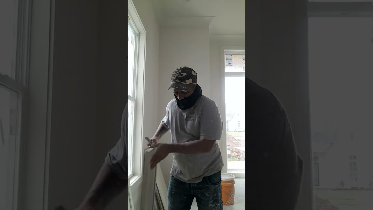 Preparando puertas para pintura