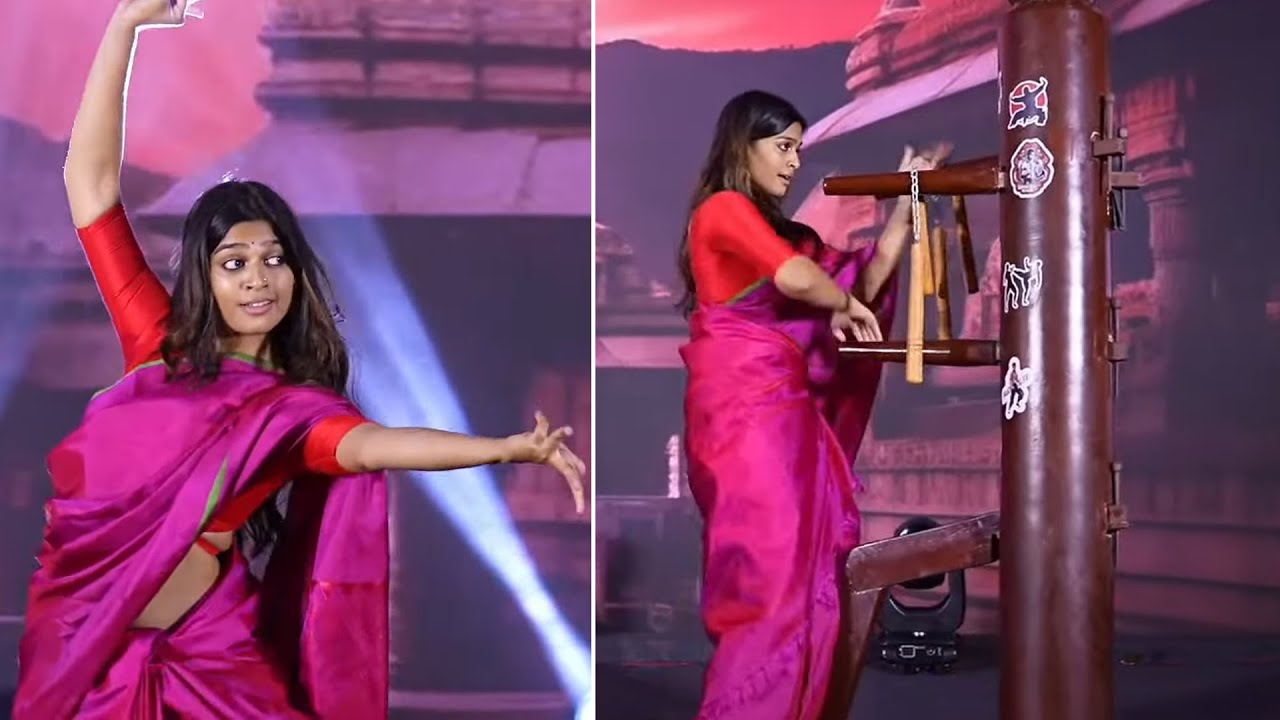 Actress Ananthika Superb Live Performance On Stage | 8 Vasantalu Movie Pre-Release Event
