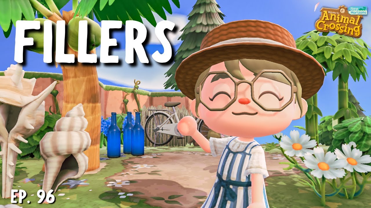 Coastal FILLERS along a path! 🌴 Let's Play ACNH #096