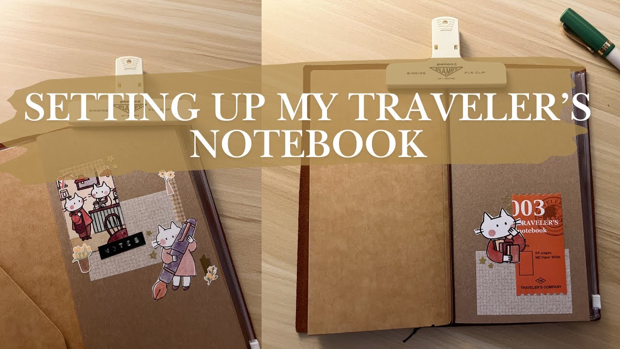 STANDARD TRAVELER'S NOTEBOOK SETUP