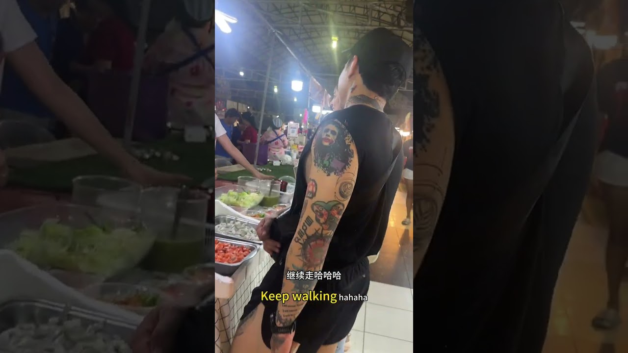 泰国夜市可以治愈所有的不开心Thailand's night market can cure all unhappiness