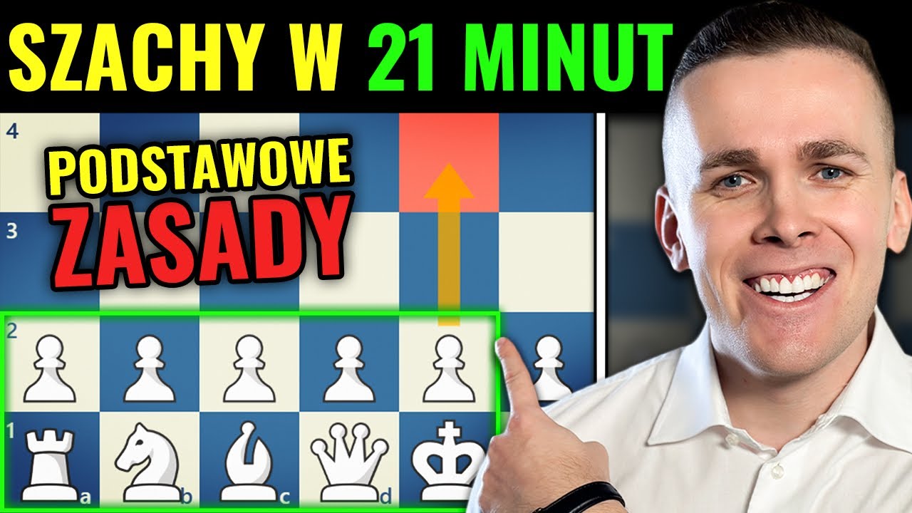 Jak grać w SZACHY? Zasady, ruchy i nazwy czyli PORADNIK DLA POCZĄTKUJĄCYCH | Michał Kanarkiewicz