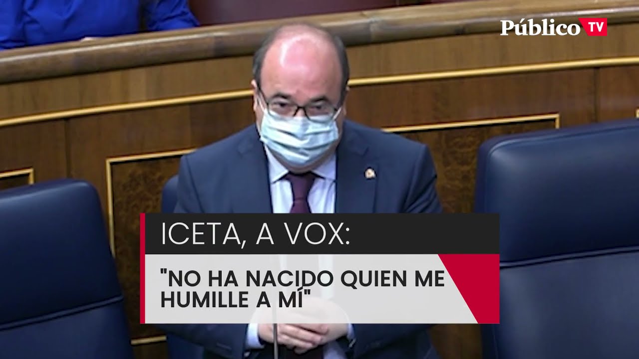 El enfado de Miquel Iceta: 