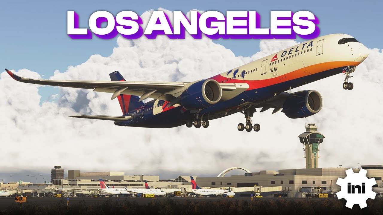 iniBuilds Los Angeles | Microsoft Flight Simulator 2024