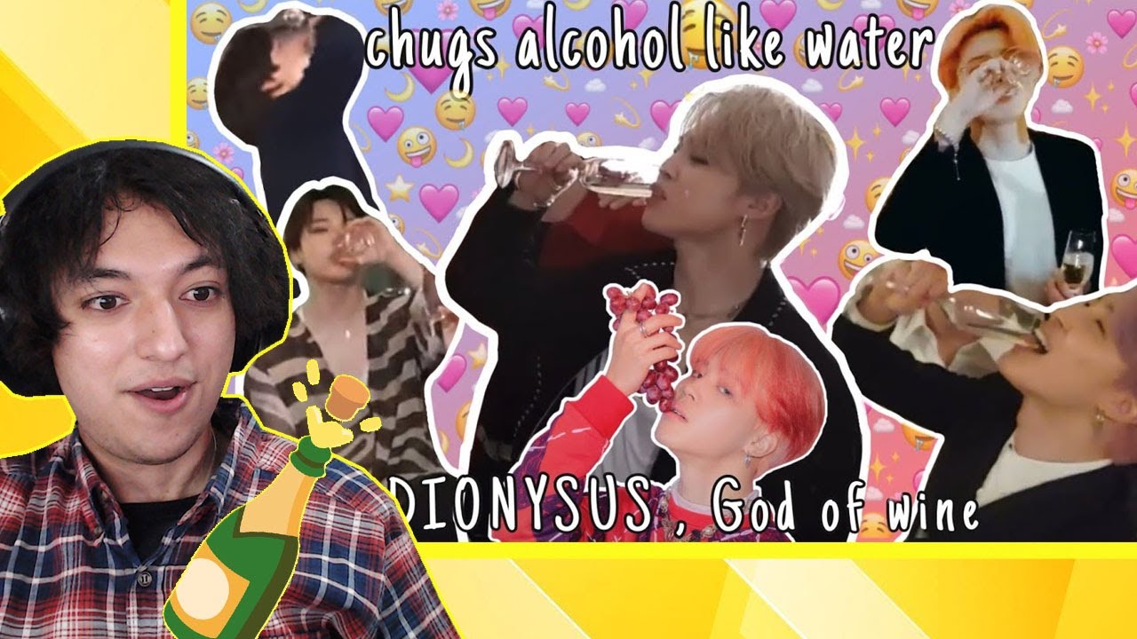 Jimin, the real life Dionysus aka God of Win - Reaction