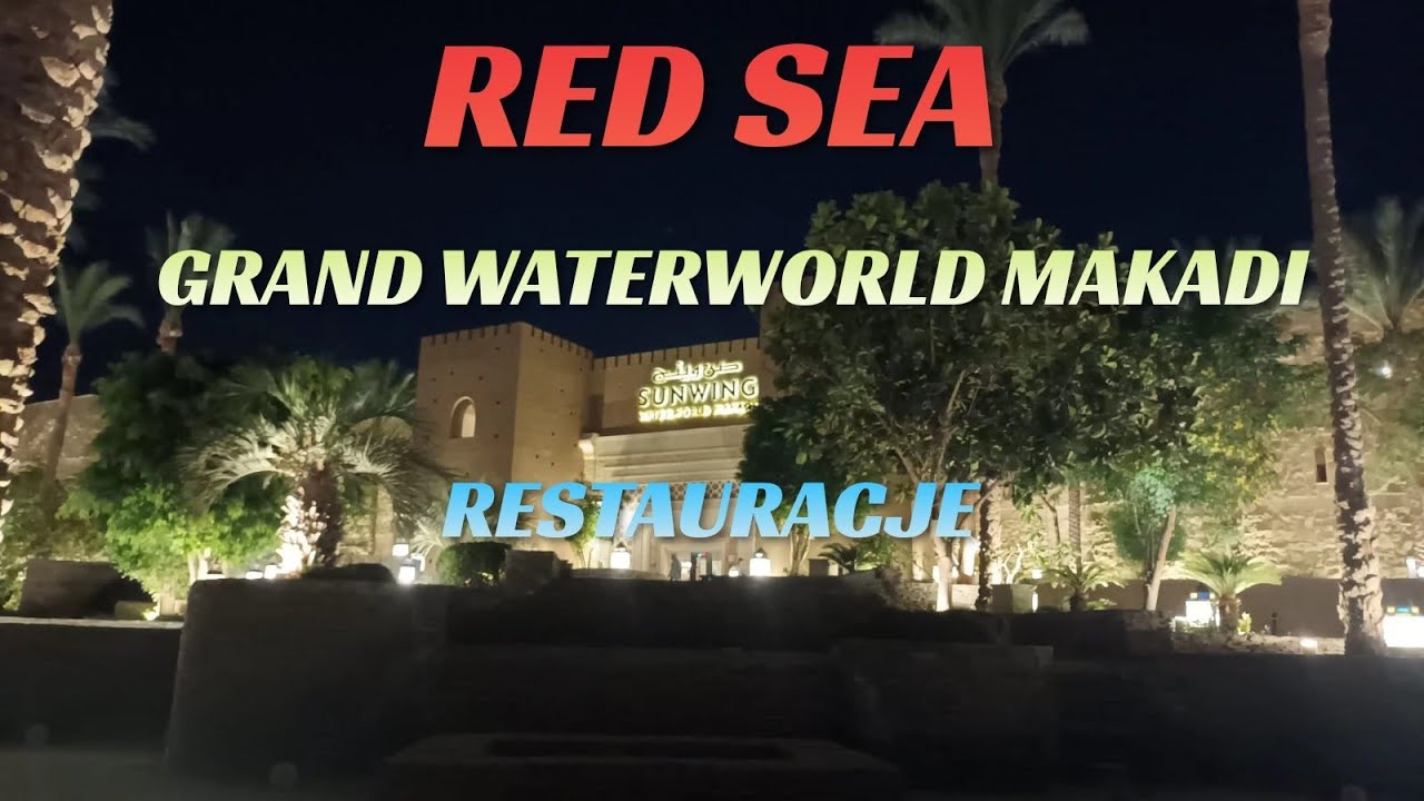 Egipt Hotel RED SEA GRAND WATERWORLD MAKADI restauracje