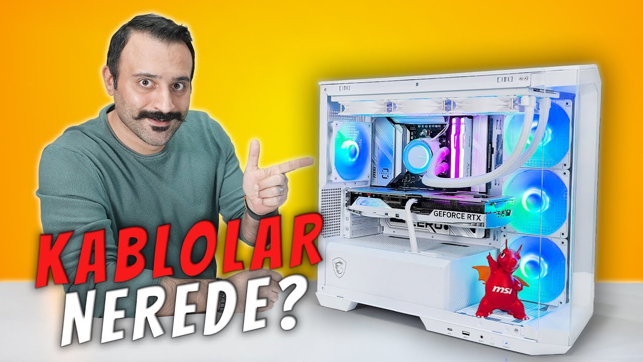 BU KASADA KABLOLAR GÖRÜNMÜYOR! MSI PROJECT ZERO SİSTEM TOPLADIK