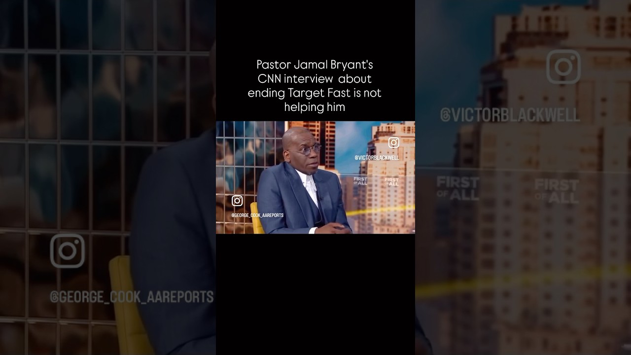 Интервью Джамала Брайанта на CNN о прекращении акции Target Fast не способствует улучшению ситуац...