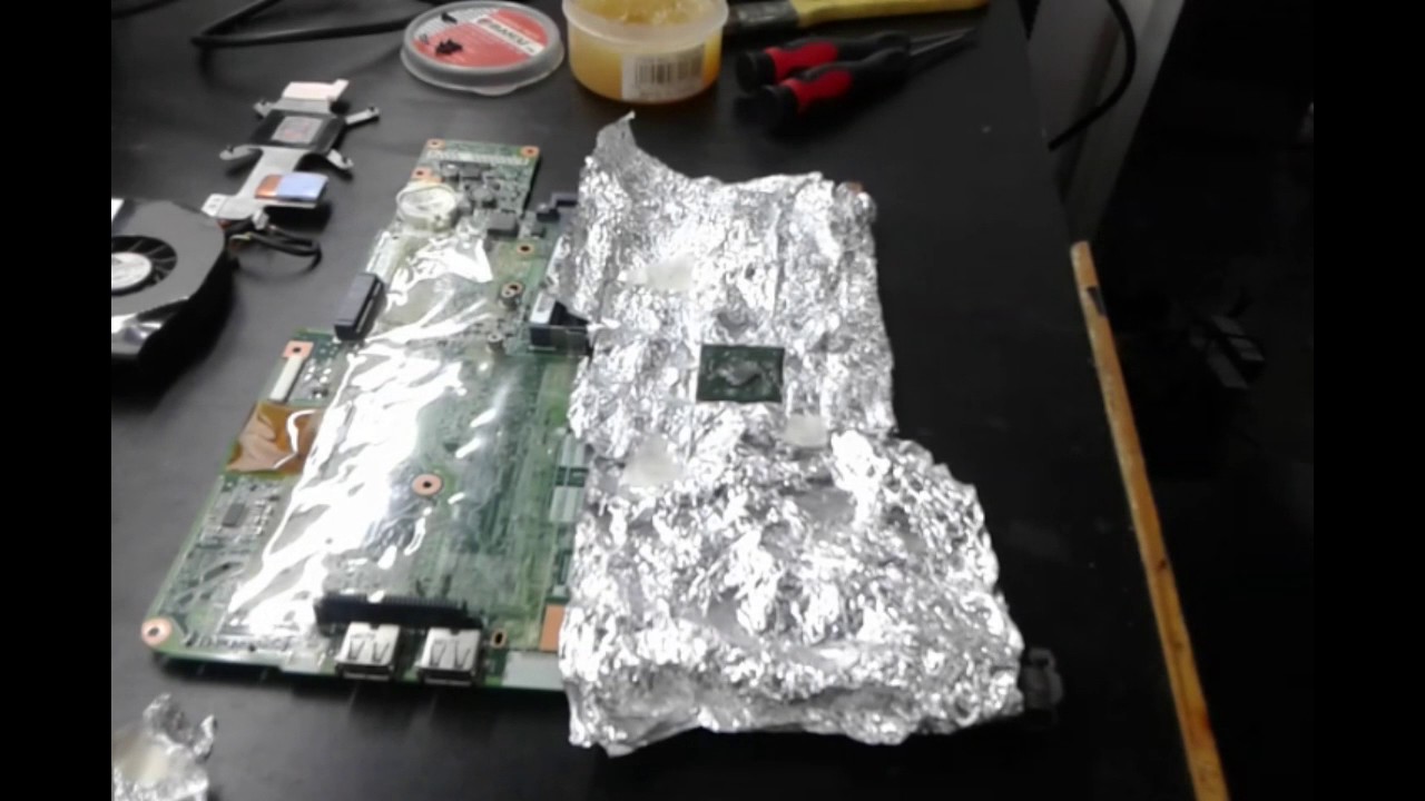 REPARACION HP COMPAQ F700 (REFLOW)