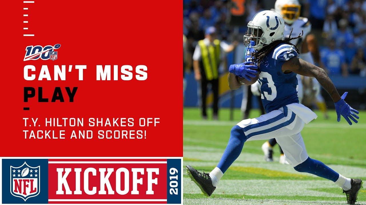 T.Y. Hilton Can't Be Stopped for Colts TD