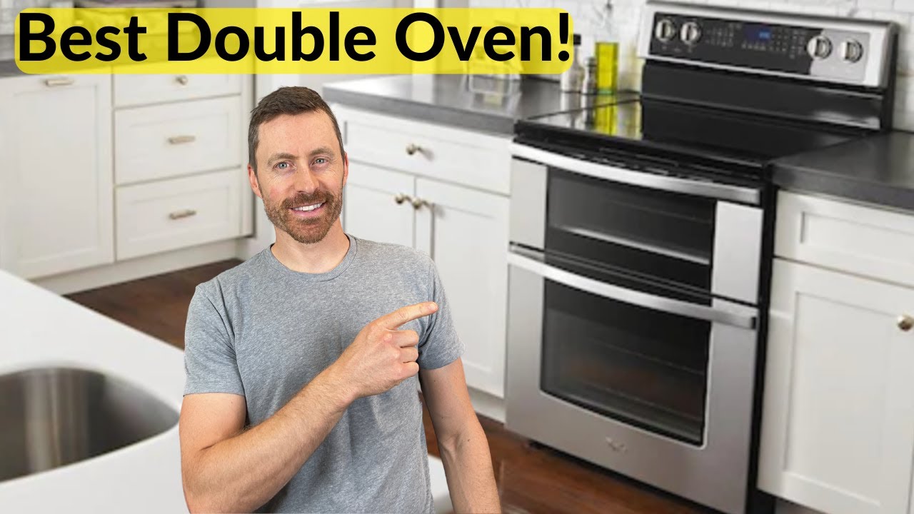 Whirlpool Double Oven Review - Convection free standing glass, Top oven too small? #appliances