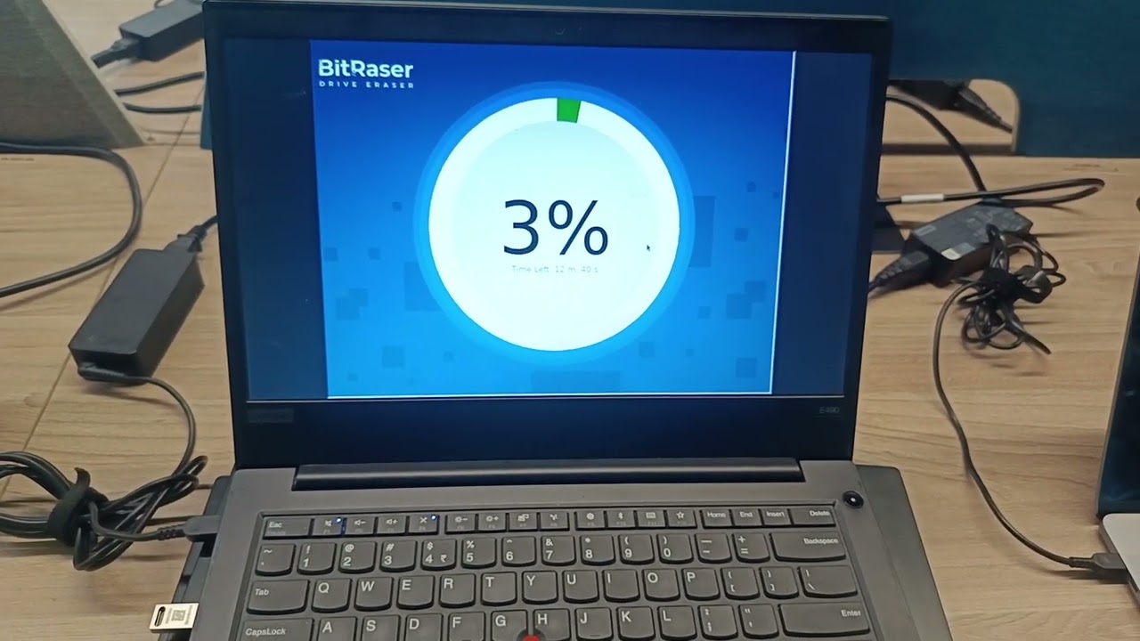 Bit raser HDD/SSD drive eraser clin