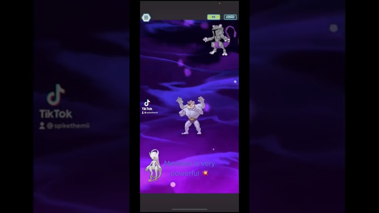 Mega mewtwo Y is very very powerful in Pok&eacute;mon master EX 💥