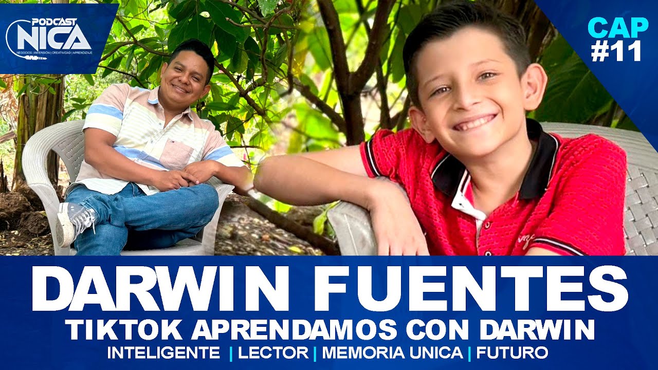 CAP #11 Darwin  de  Aprendamos Con Darwin #inteligente ,Memoria ,Genio #podcastnicaragua  #podcast
