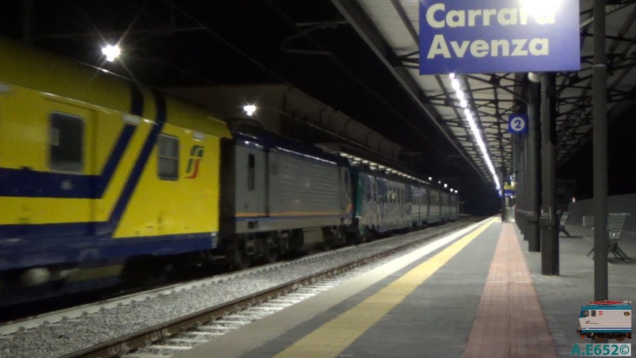 E656 588 per il recupero della E464 610 + complesso ALE 642 a Carrara-Avenza
