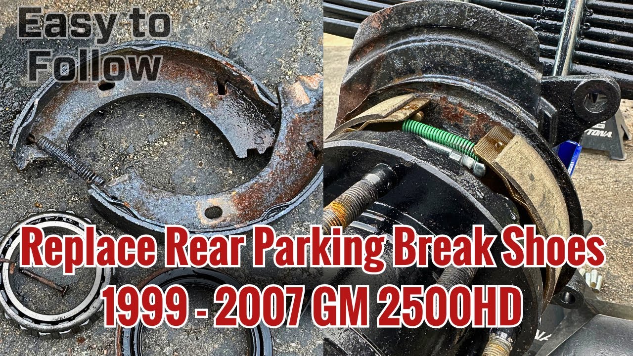 Step-by-Step: Replacing Parking Brake Shoes on '99-'07 Chevy/GMC 2500HD