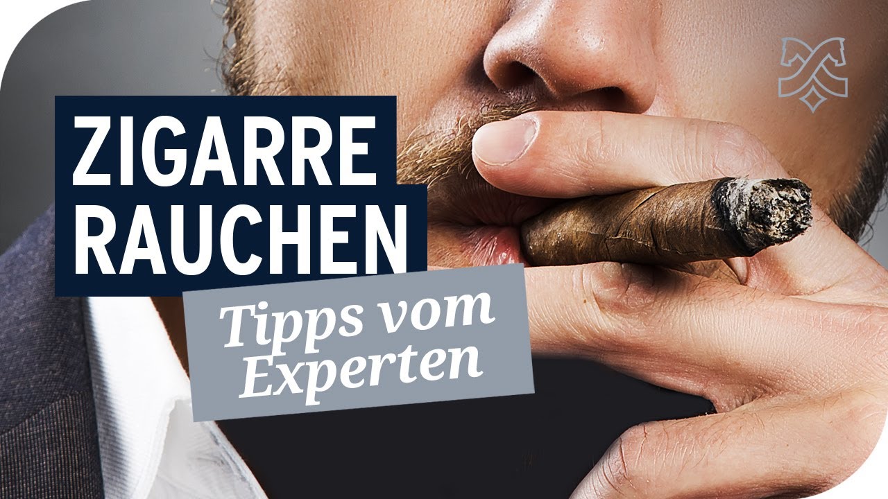 Zigarre rauchen &ndash; So geht&rsquo;s richtig: Tipps zum Genie&szlig;en von Zigarren