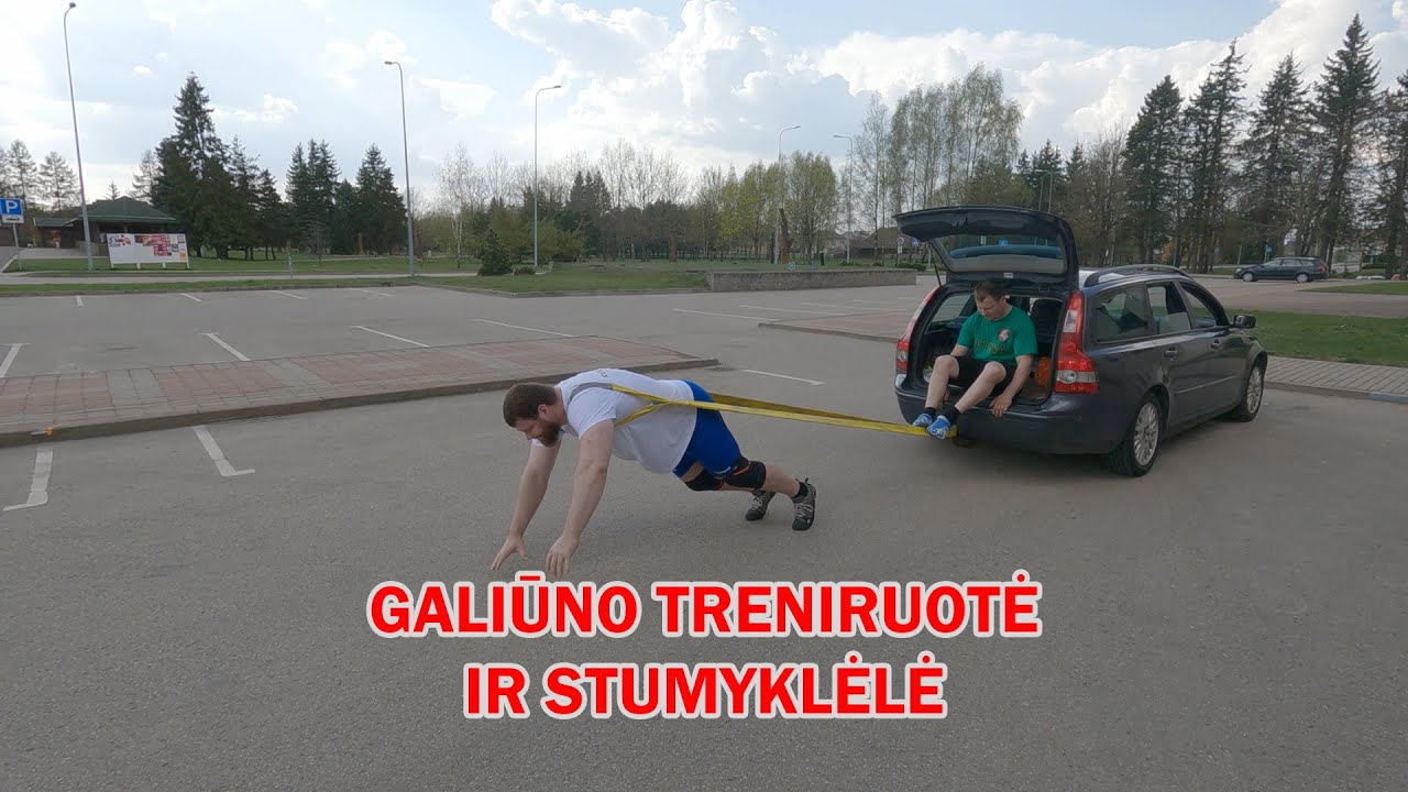 Galiūno treniruotė lauke ir stumykla (N-18)