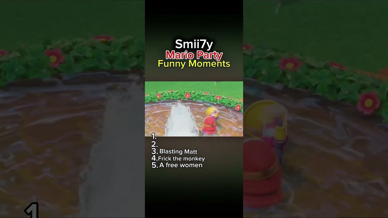 Smii7y Mario party Funny Moments part 2