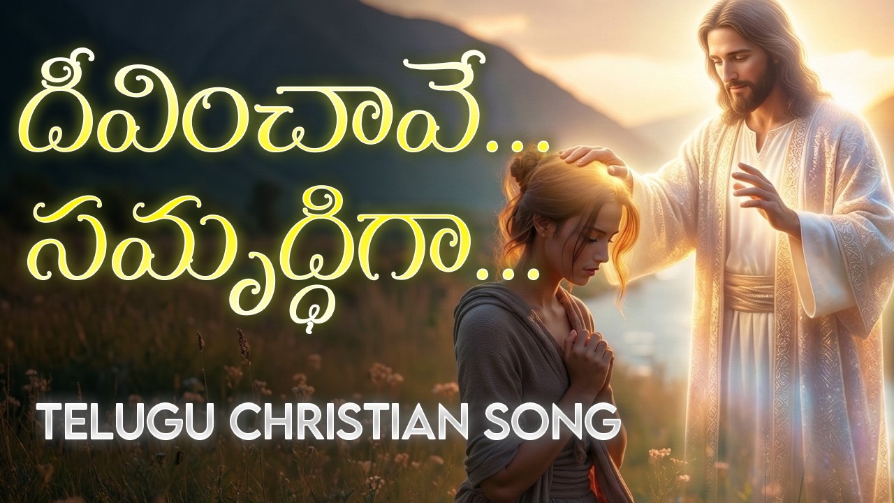 దీవించావే సమృద్ధిగా - Deevinchave samruddiga - Female Cover Song - Latest Christian Telugu Song