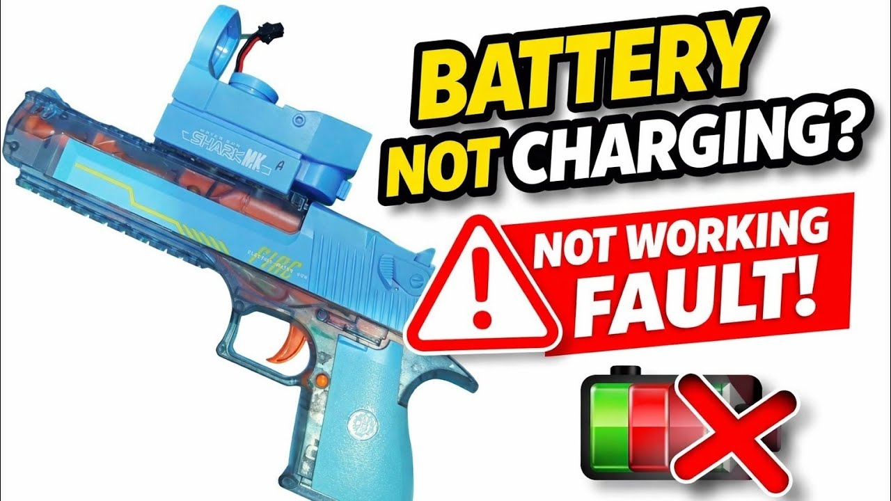 Holi water gun battery bricked l battery complete shutdown 