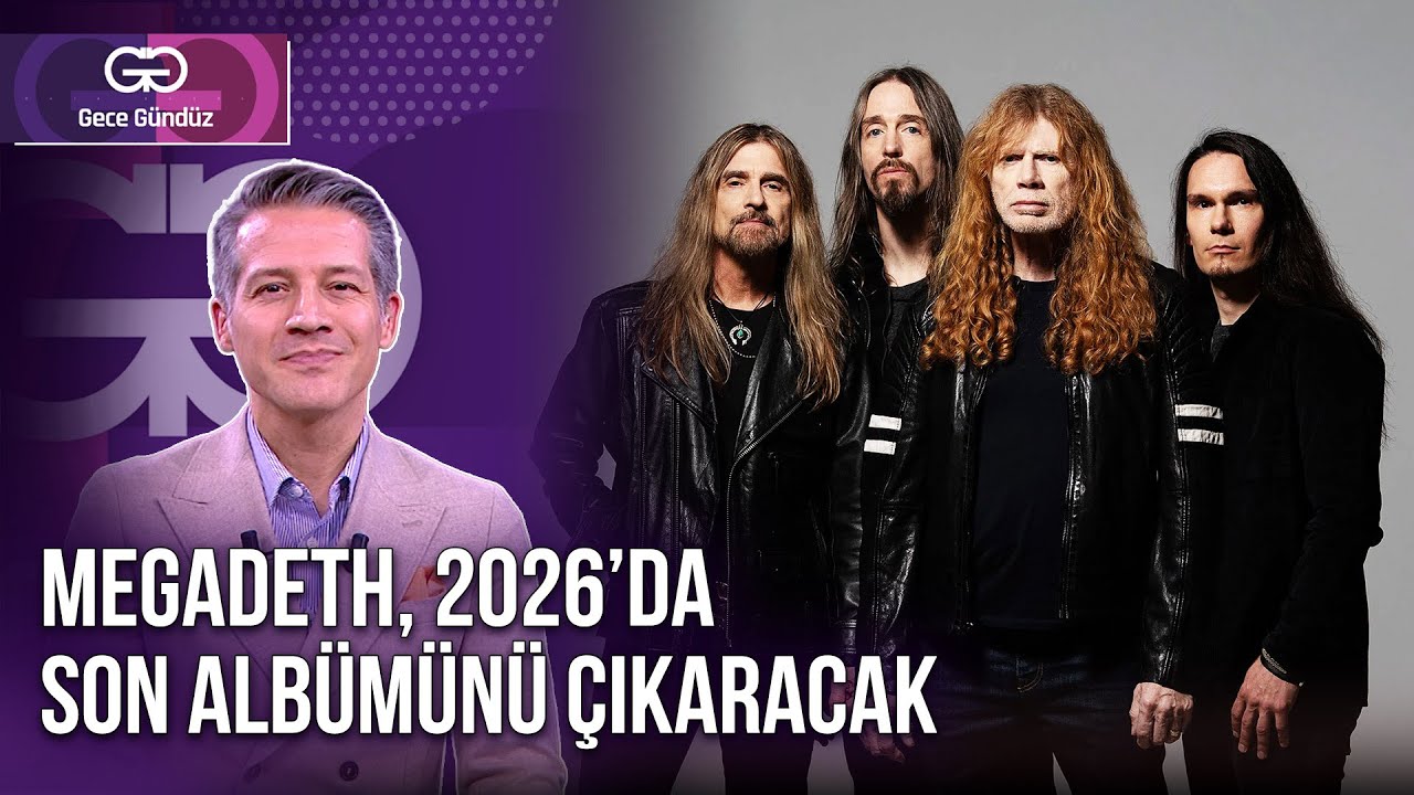 Megadeth, Son Albümünden Yeni Şarkı Paylaştı | 22 Aralık 2025 - Gece Gündüz