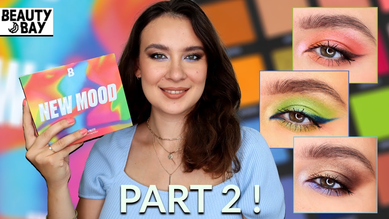 BEAUTY BAY NEW MOOD PALETTE : 3 LOOKS DE PLUS POUR LA PART 2 ! 💋😜