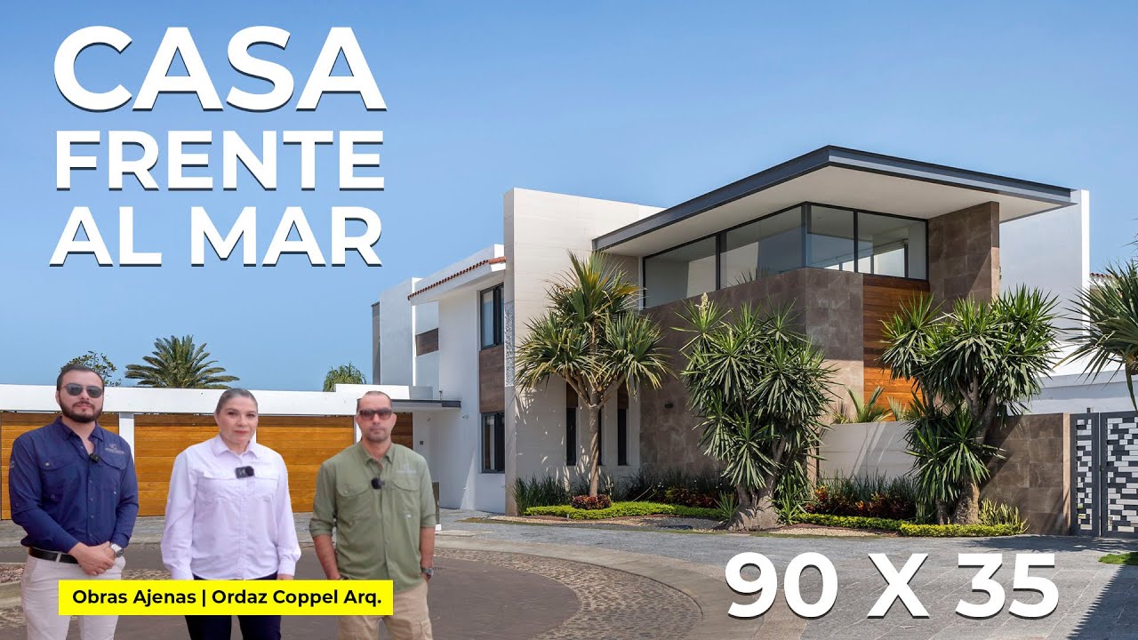 ENORME CASA frente AL MAR con CINE PRIVADO, TERRAZA Y GRAN JARDIN | Obras Ajenas | Ordaz Coopel