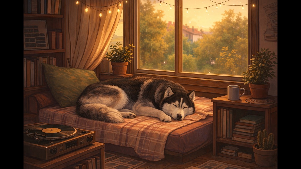 Lofi Beats for Study & Work 🐶 | Chill Happy Evening Music Mix