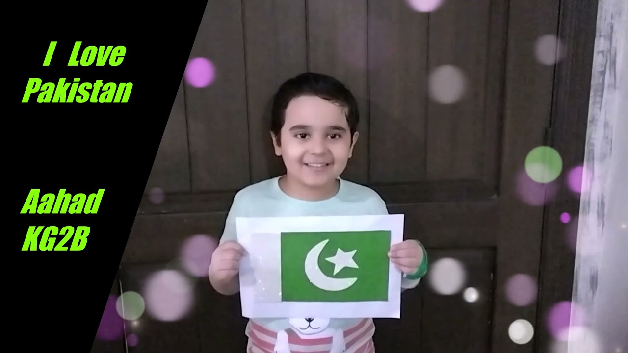 Pakistan Day Celebrations by Grade 1 students of ISC Lahore