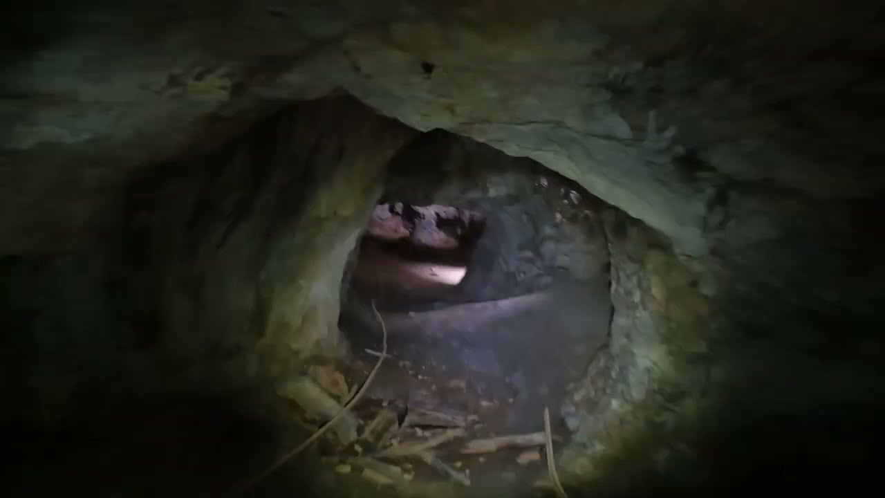 We Found a Massive Hole with a Mine inside it!