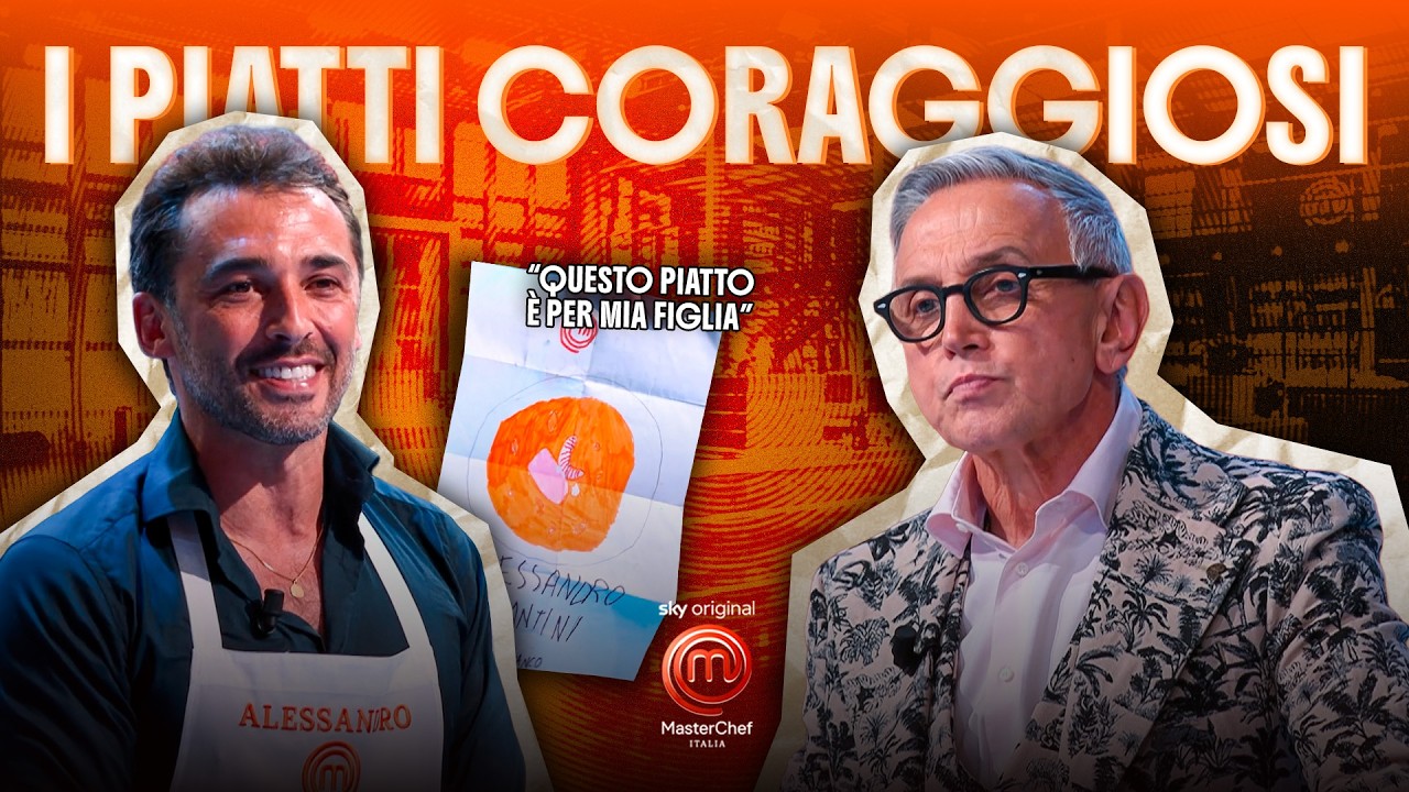 Alessandro dedica un piatto a sua figlia | MasterChef Italia