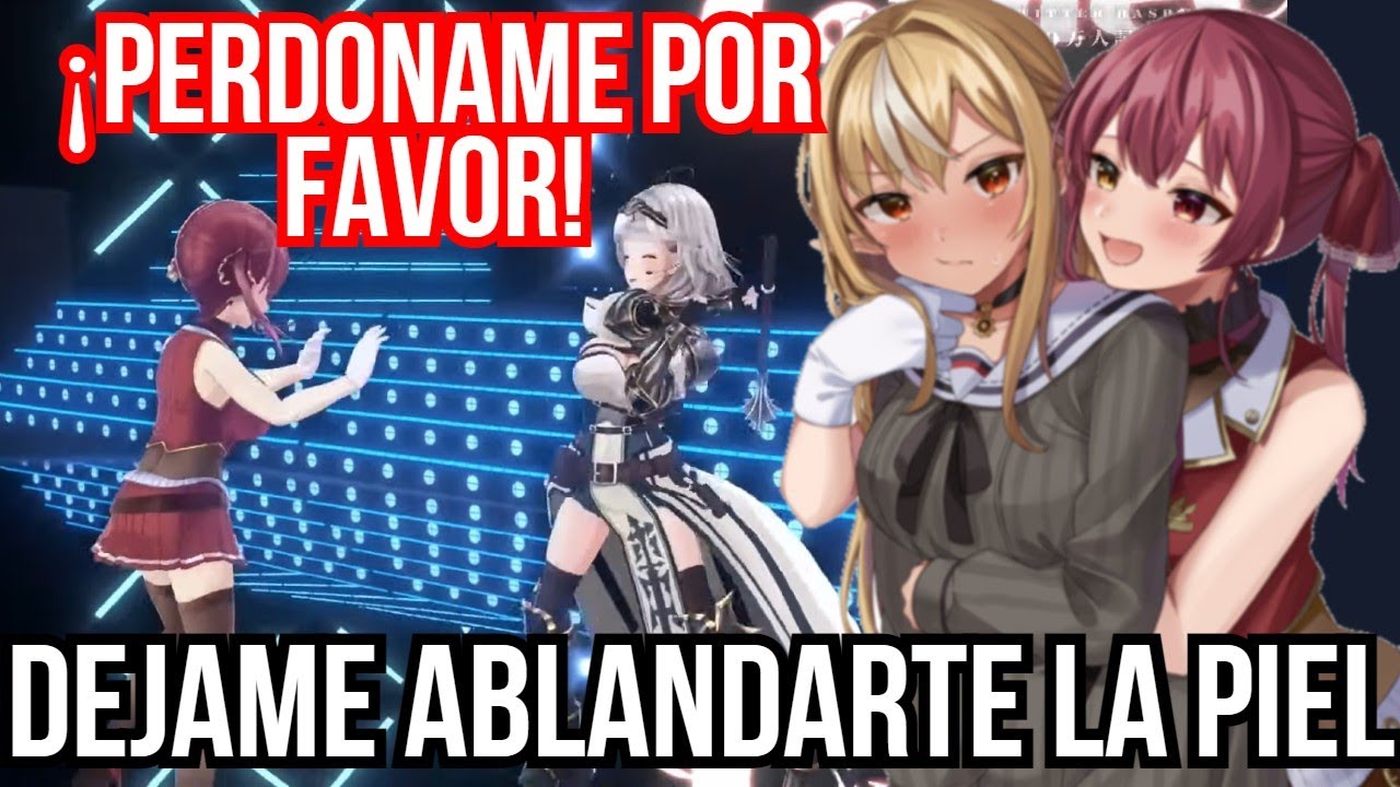 Marine amenaza a Noel con quitarle a Flare y termina muy mal para ella【Hololive sub español】