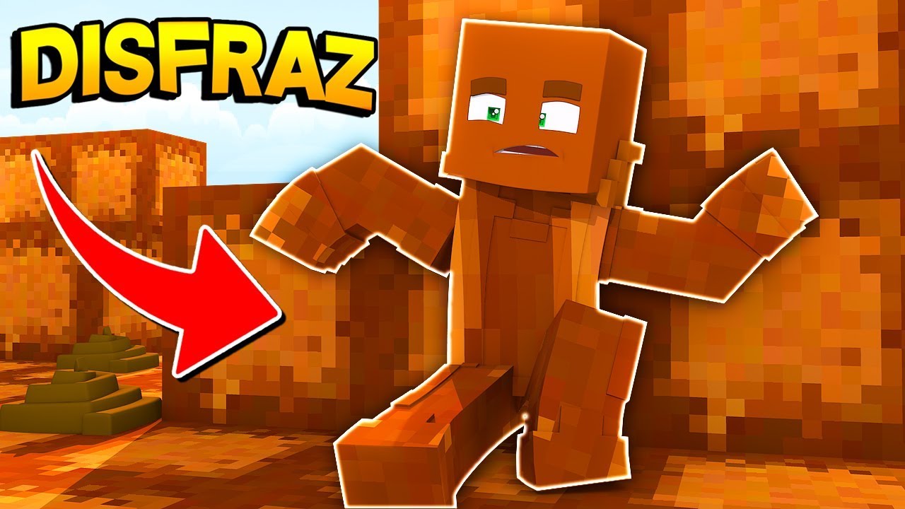 👉 ¡ME DISFRAZO DE CACA! - MINECRAFT