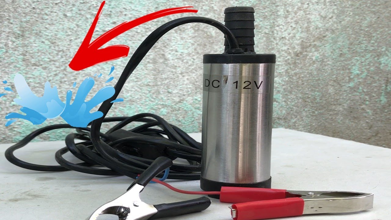 Unboxing || Bomba sumergible 12V DC para Agua, Diesel, Aceite 💧💧💧|| + Panel Solar 🌞