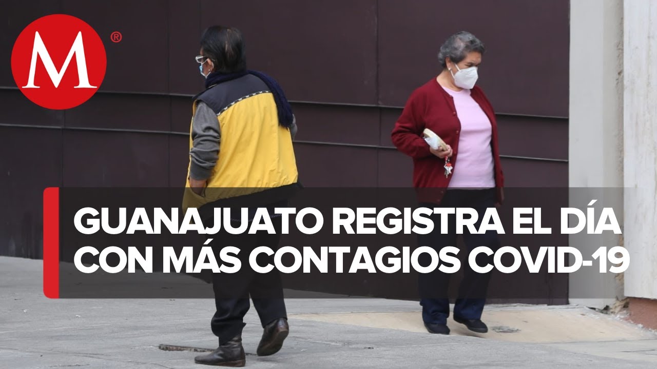 Mil 212 casos de covid-19 en las &uacute;ltimas 24 horas en Guanajuato
