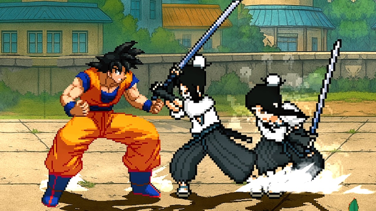 Goku Vs. Haku - The Frozen Reflection