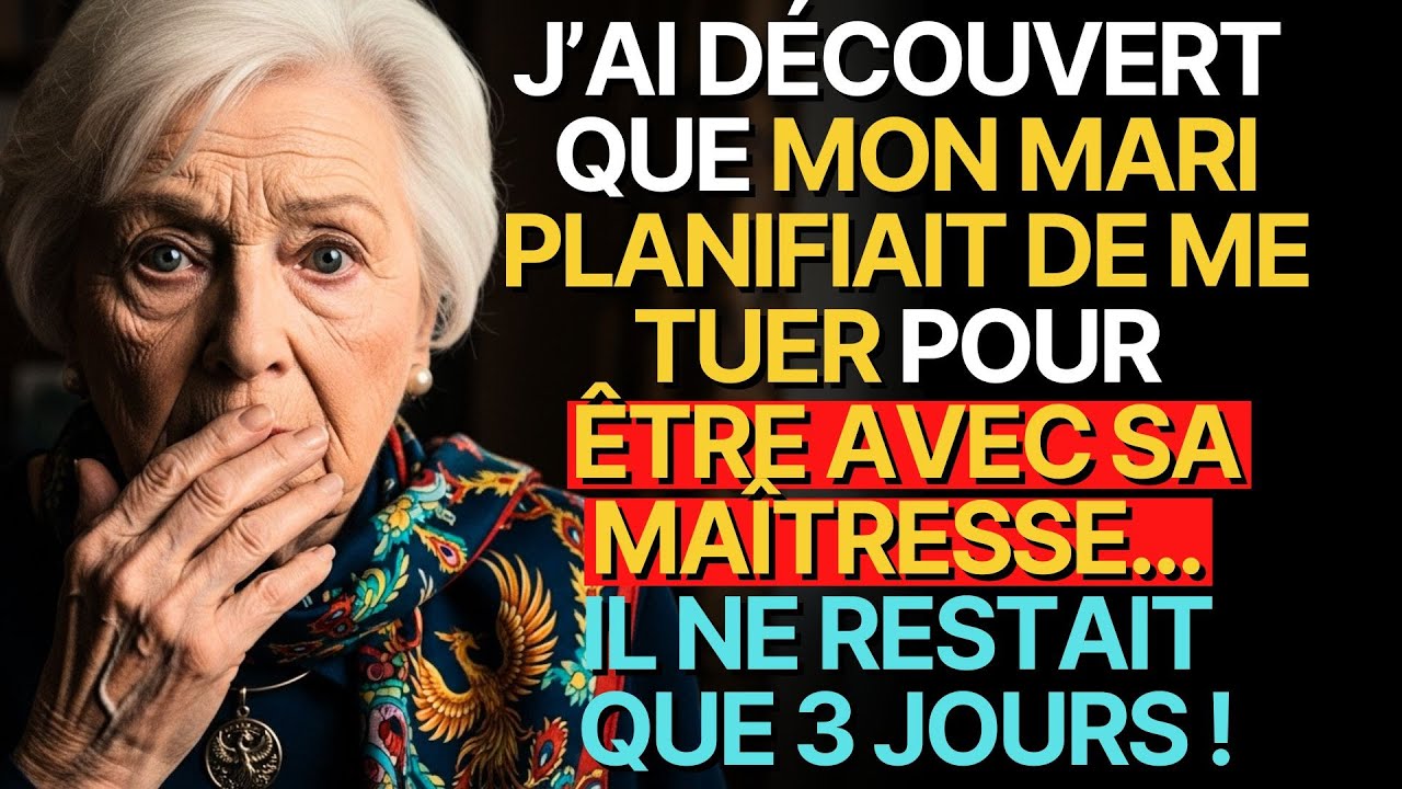 Histoire vraie de cette grand-mère👵💗: J’AI DÉCOUVERT QUE MON MARI PLANIFIAIT DE ME TUER POUR ÊTRE...