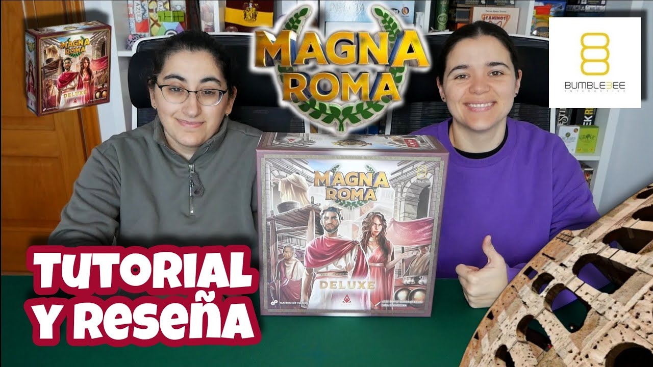 Magna Roma Deluxe. Reseña y cómo se juega al euro ligero de Roma 👣👀
