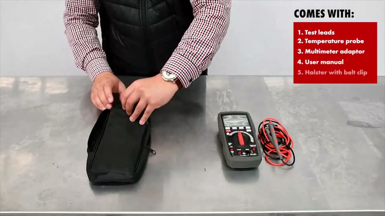 WURTH DIGITAL MULTIMETER TRMS6000