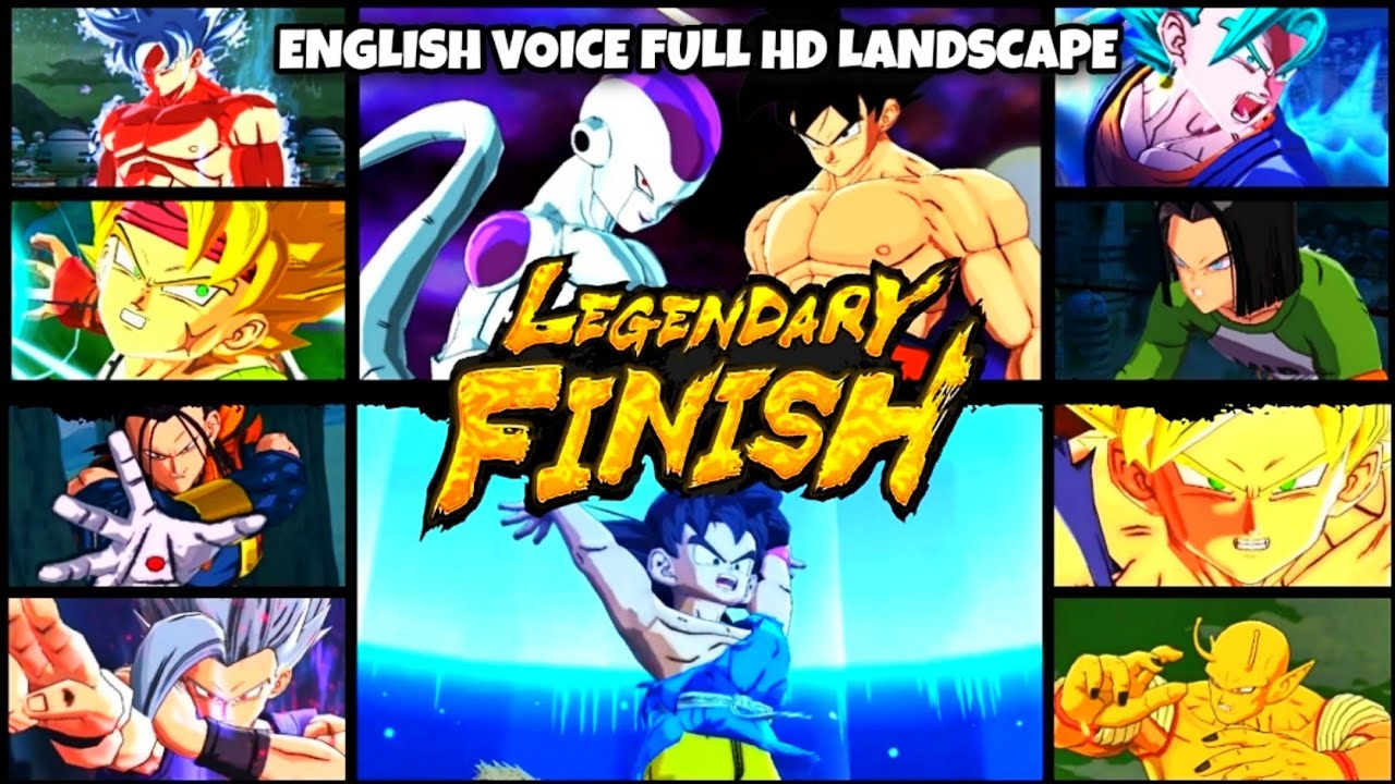 DRAGON BALL LEGENDS: ALL LEGENDS LIMITED - LEGENDARY FINISHES | HD LANDSCAPE / ALL 53 LF DB LEGENDS