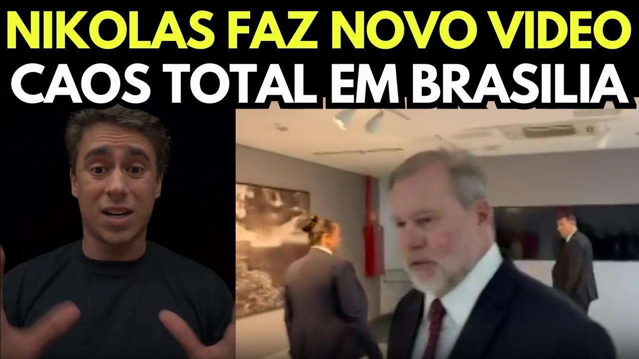 NIKOLAS FAZ VIDEO | TOFFOLI CAI E ENTRA ANDRÉ MENDONÇA NO CASO MASTER! BRASILIA EM CAOS!!!!