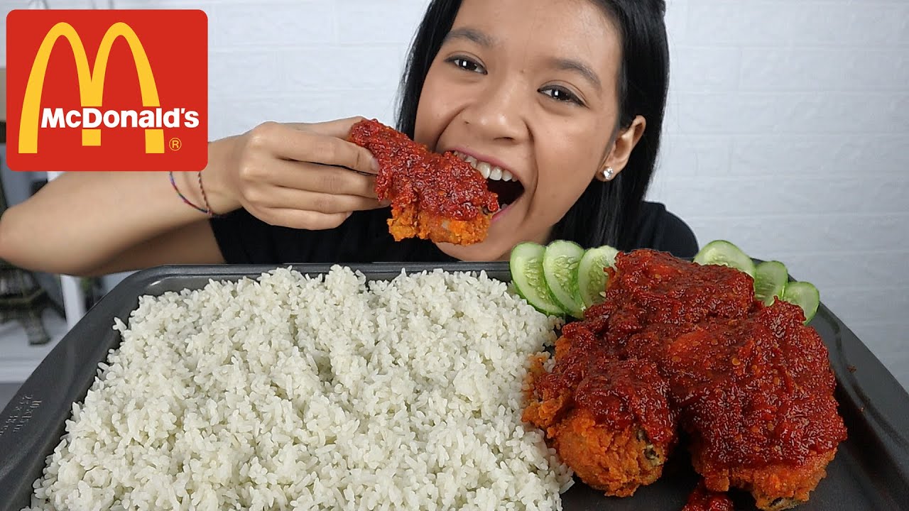 MUKBANG MCD SAMBAL BALADO TERPEDAS