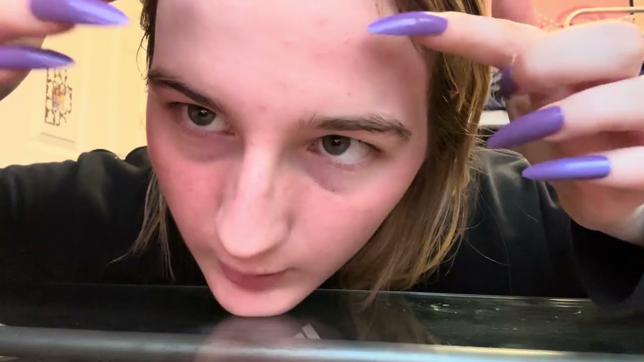 Asmr with really long nails 💅 