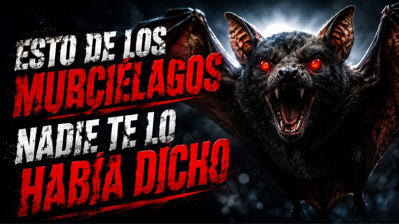 Los MURCIÉLAGOS no son oscuros… Son increíbles