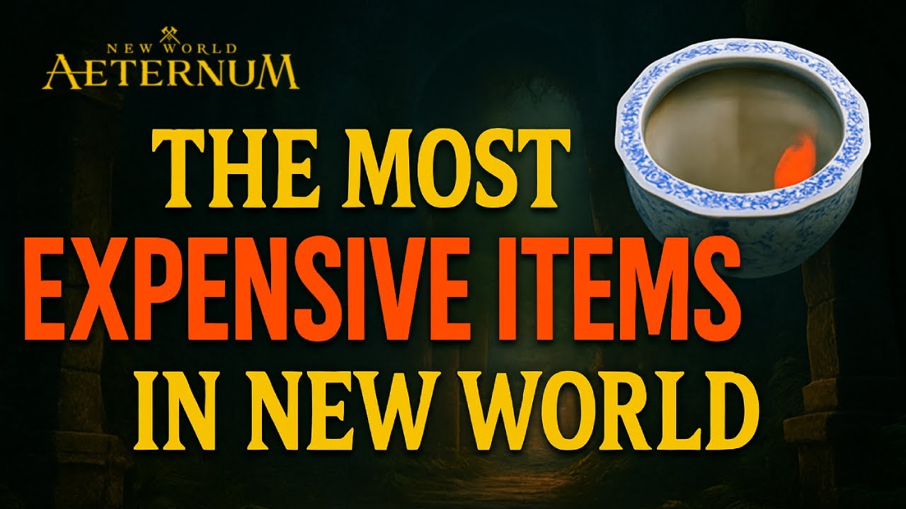 New World Aeternum: САМЫЕ дорогие предметы в игре