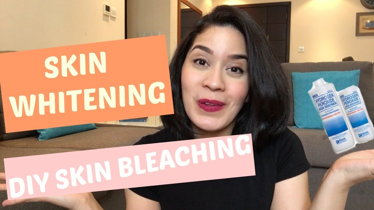 DIY skin I whiten FAST with Agua Oxigenada!