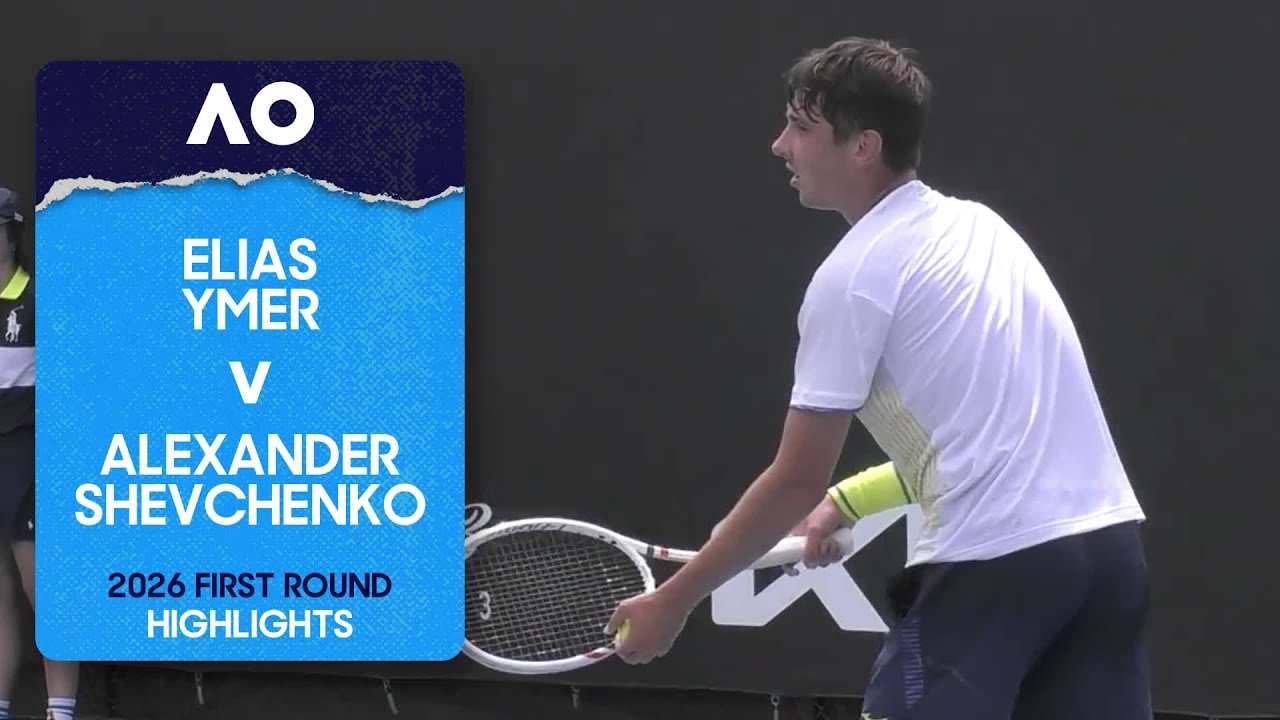 Elias Ymer v Alexander Shevchenko Highlights | Australian Open 2026 First Round