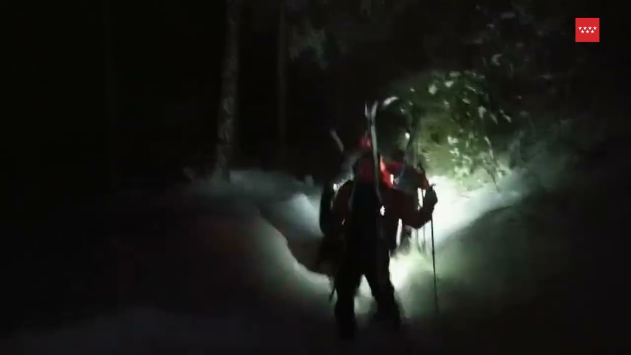 Rescate de dos perdidos en El Espinar